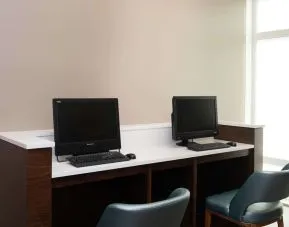 Business center at Embassy Suites By Hilton Seattle-North-Lynnwood.