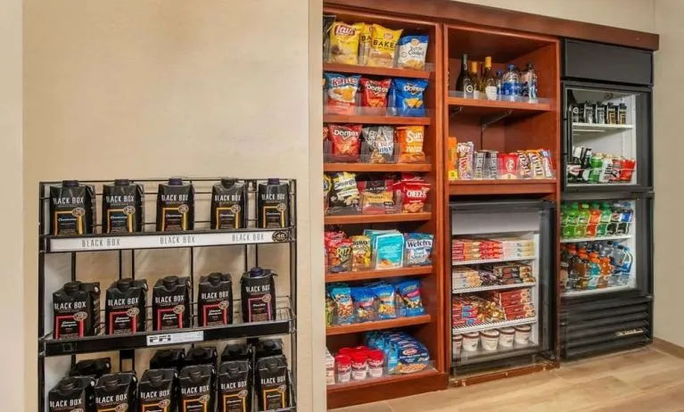 Convenience store at Sonesta ES Suites Baltimore BWI Airport.