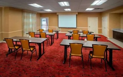 Professional meeting room at Sonesta ES Suites Allentown Bethlehem Airport.