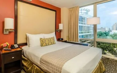 Day use room with natural light at Beacon Hotel.

