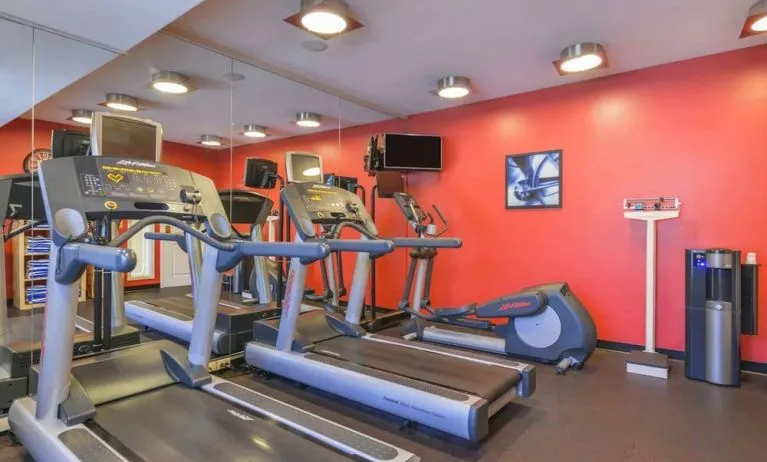 Fitness center at Towneplace Suites By Marriott Arundel Mills.