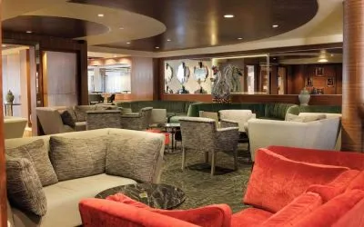 Coworking lounge at Hilton London Syon Park.