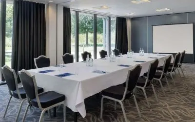 Meeting room at Hilton London Syon Park.