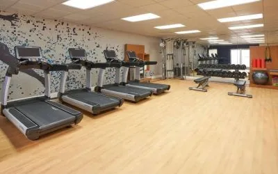 Fitness center at The Chifley Houston, Tapestry Collection By Hilton.