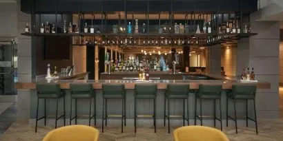 Hotel bar at The Chifley Houston, Tapestry Collection By Hilton.