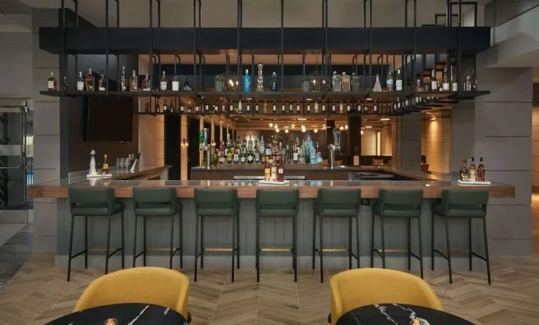 Hotel bar at The Chifley Houston, Tapestry Collection By Hilton.