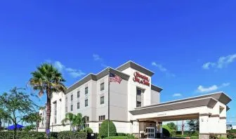 Hotel exterior at Hampton Inn & Suites Houston-Bush Intercontinental Aprt.