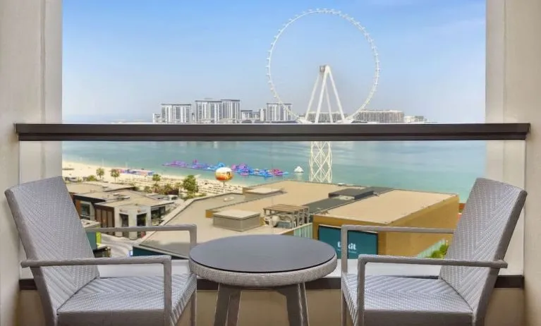 Balcony at Hilton Dubai The Walk.