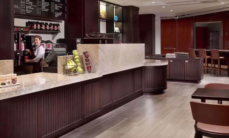 Dining area at Royal Sonesta Houston Galleria.