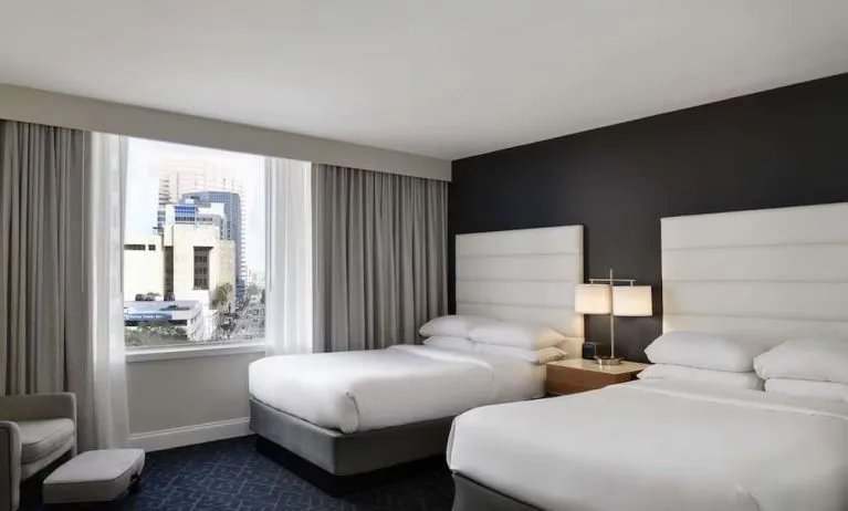 Day use twin room at Hotel Tampa Riverwalk.