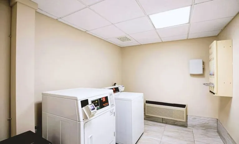 Laundry service available for guests at Hotel Inn Milwaukee.