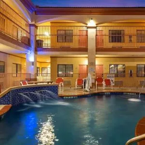 Outdoor pool at Casa Rosa Inn.