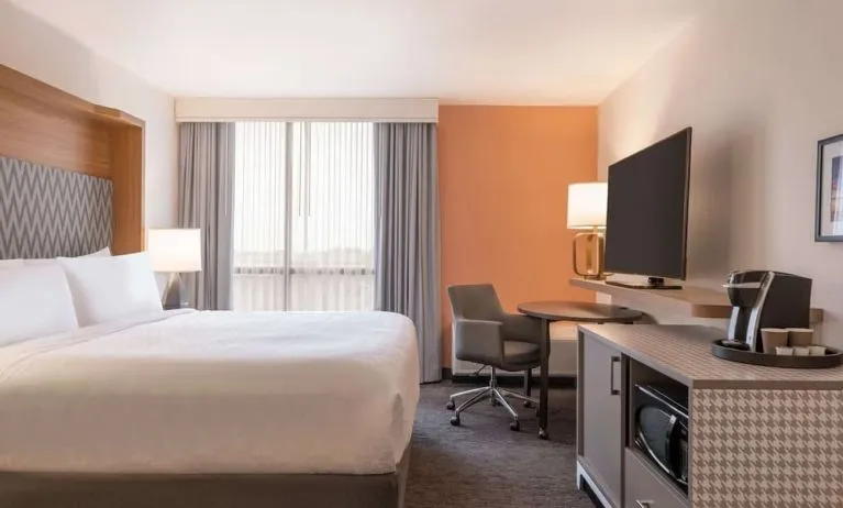 King room at DoubleTree By Hilton Fort Worth South.
