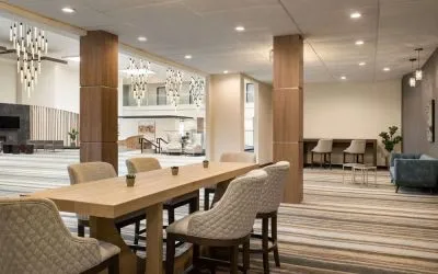 Meeting space at DoubleTree By Hilton Fort Worth South.