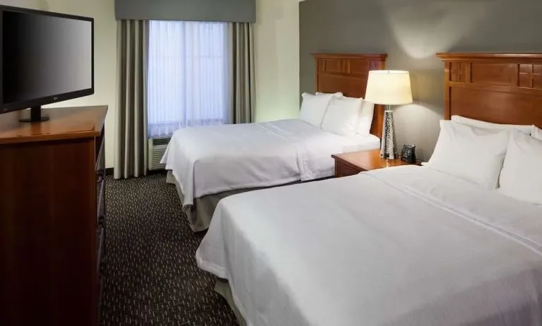 Day use twin room at Homewood Suites By Hilton Agoura Hills.