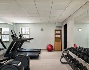 Well equipped fitness center at Kimpton Theta New York - Times Square.