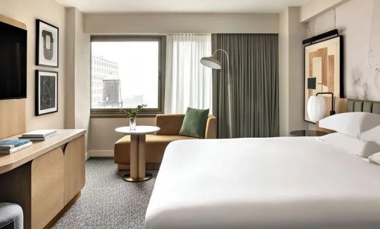 Day use room with workspace at Kimpton Theta New York - Times Square.