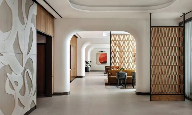 Louge area at Kimpton Theta New York - Times Square.