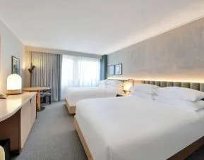 Day use twin room at Kimpton Theta New York - Times Square.