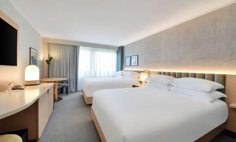 Day use twin room at Kimpton Theta New York - Times Square.