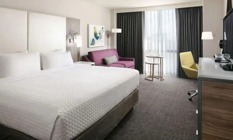 Day use room with TV at Crowne Plaza Dallas Market Ctr - Love Field.