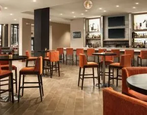 Bar area at Crowne Plaza Dallas Market Ctr - Love Field.