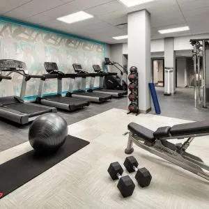 Fitness center at Crowne Plaza Dallas Market Ctr - Love Field.