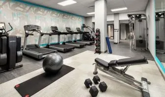 Fitness center at Crowne Plaza Dallas Market Ctr - Love Field.