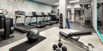 Fitness center at Crowne Plaza Dallas Market Ctr - Love Field.