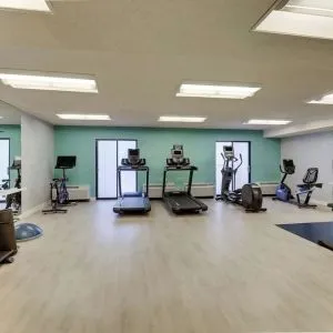 Fully equipped fitness center at Sonesta Select Scottsdale At Mayo Clinic Campus.