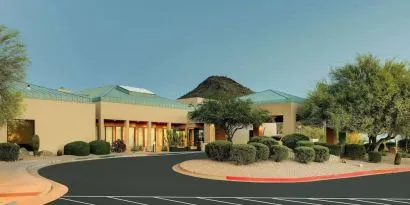 Exterior view of Sonesta Select Scottsdale At Mayo Clinic Campus.