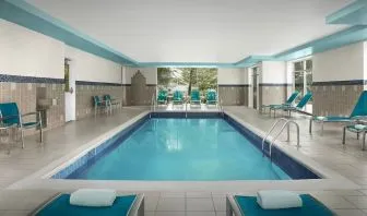 Refreshing indoor pool at TownePlace Suites Franklin Cool Springs.