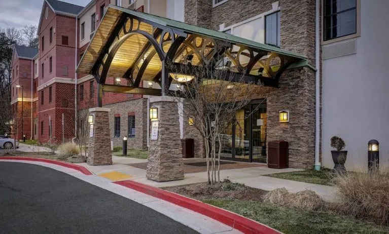 Entrance at Staybridge Suites Washington D.C.- Greenbelt.