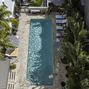 Outdoor pool at Hotel Croydon.