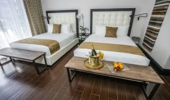 Day use twin room at Hotel Croydon.