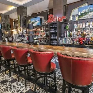 On-site bar at Hotel Croydon.