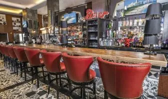 On-site bar at Hotel Croydon.