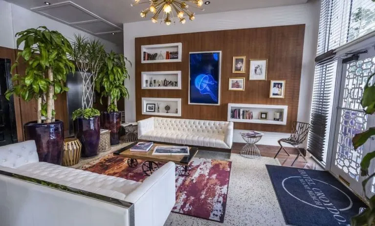 Lobby lounge at Hotel Croydon.