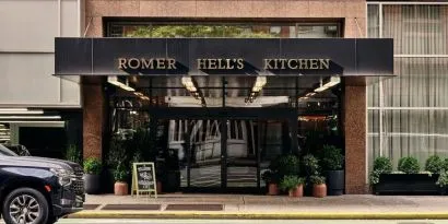 Entrance at Romer Hell's Kitchen.