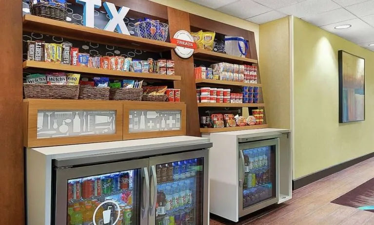 Convenience store at Hampton Inn Dallas-Irving-Las Colinas.