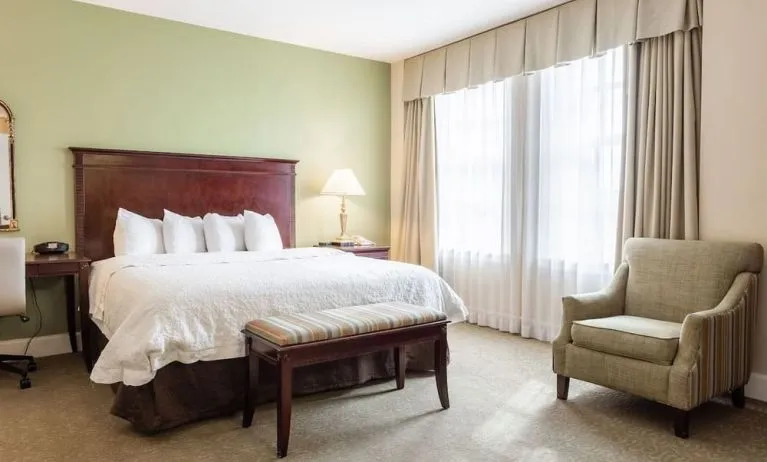 Day use room with work desk at Hampton Inn & Suites Birmingham-Downtown-Tutwiler.