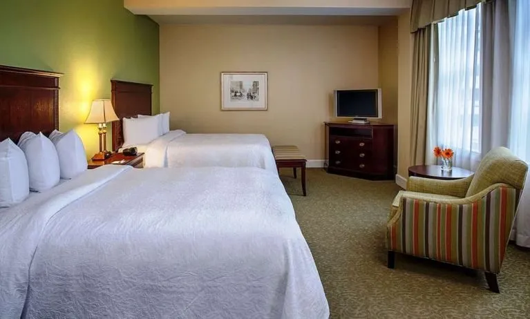 Day use twin room at Hampton Inn & Suites Birmingham-Downtown-Tutwiler.