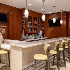 Cocktail bar at Hilton Garden Inn New York/West 35th Street.
