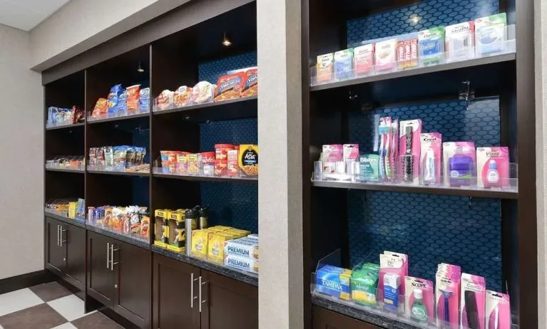 Convenience store at Hampton Inn Iowa City/University Area.