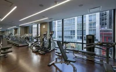 Equipped fitness center at Royalton Park Avenue.