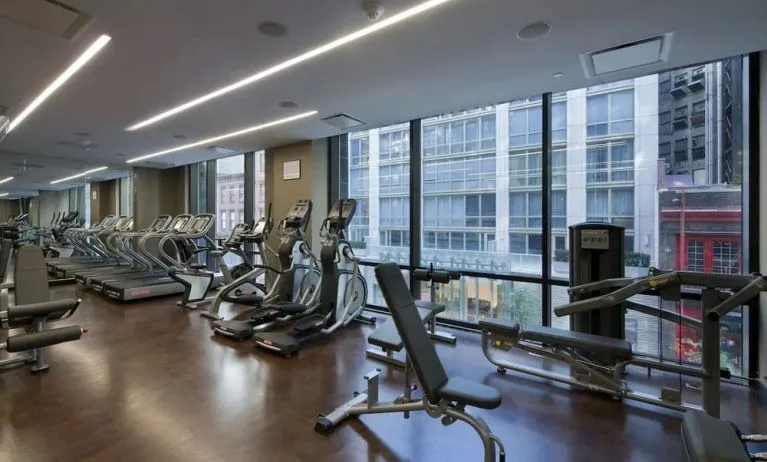 Equipped fitness center at Royalton Park Avenue.