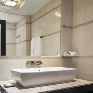 Private guest bathroom at Royalton Park Avenue.