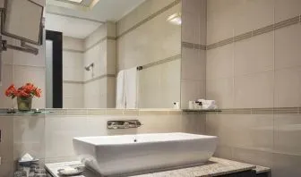 Private guest bathroom at Royalton Park Avenue.