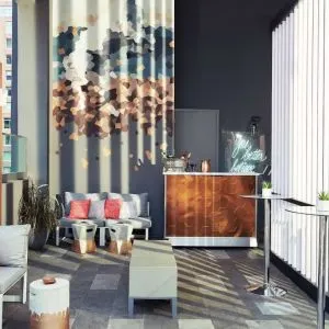 Lounge area at The Bernic Hotel New York City, Tapestry Collection By Hilton.