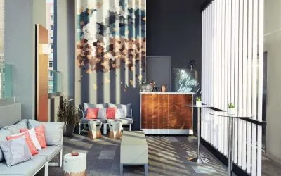 Lounge area at The Bernic Hotel New York City, Tapestry Collection By Hilton.